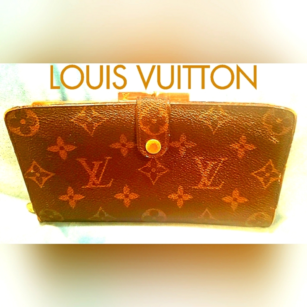 Lintage Louis Vuitton Long Kisslock Wallet